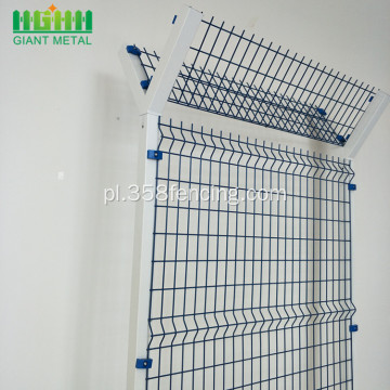 High Security Anti Climb Metal Airport Fence